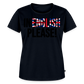 In english please - Frauen Premium T-Shirt - Navy