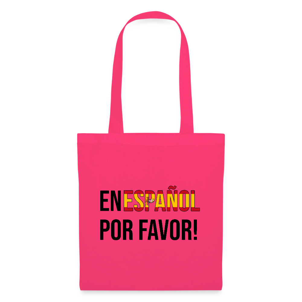En Español por vavor - Stoffbeutel - Azalea