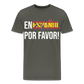 En Espanol por favor! - Männer Premium T-Shirt - Asphalt