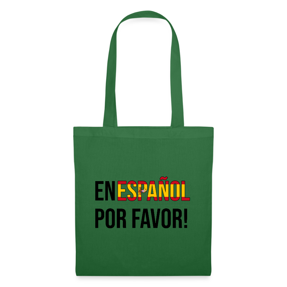 En Español por vavor - Stoffbeutel - Fichte