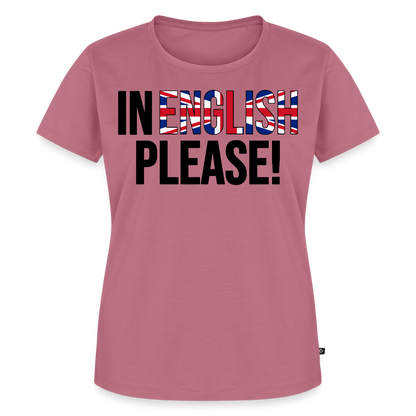 In english please - Frauen Premium T-Shirt - Mauve