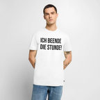 Ich beende die Stunde! - Männer Premium T-Shirt - Weiß