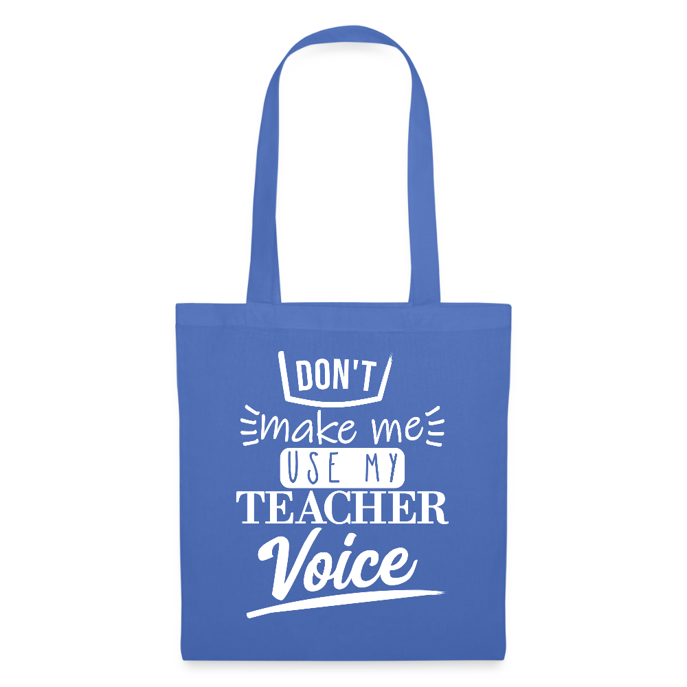 Teacher Voice - Stoffbeutel - Hellblau