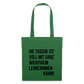 Lehrerinnenkram - Stoffbeutel - Fichte