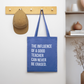 Teacher influence - Stoffbeutel - Hellblau