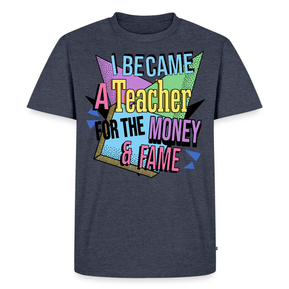 Money & Fame 90´s - Männer Premium T-Shirt - Jeansblau 