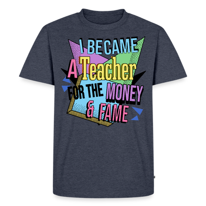 Money & Fame 90´s - Männer Premium T-Shirt - Jeansblau 