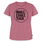 Inhale. Exhale. Teach. - Frauen Premium T-Shirt - Mauve