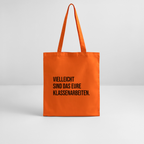Klassenarbeiten - Bio-Stoffbeutel - Tieforange
