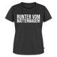 Mattenwagen - Frauen Premium T-Shirt - Anthrazit meliert