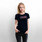 In english please! - Frauen Premium T-Shirt - Navy