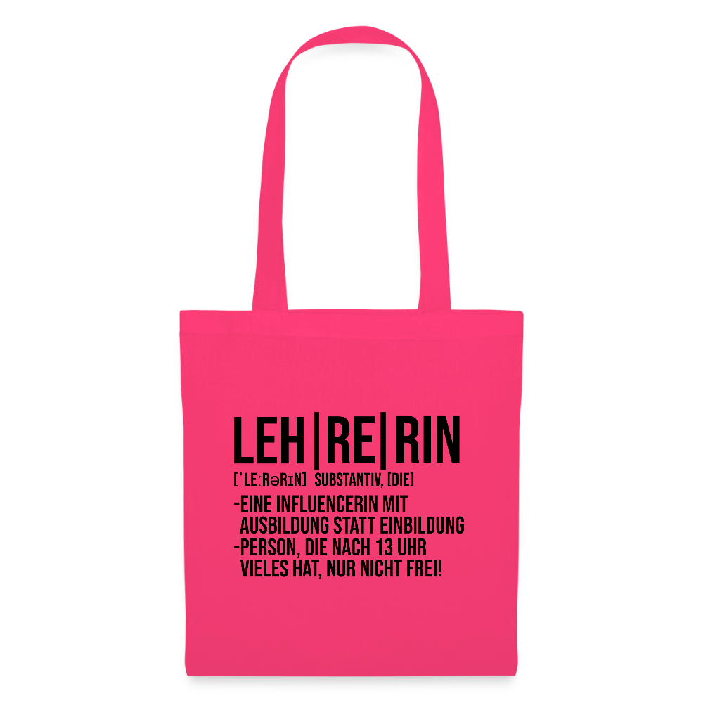 Leh-re-rin Stoffbeutel - Azalea