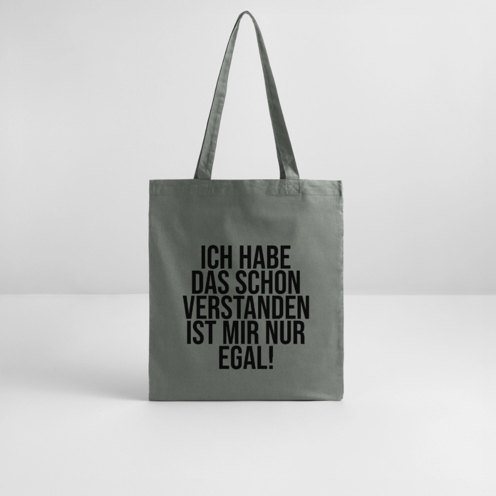 Verstanden - Bio-Stoffbeutel - Anthrazit