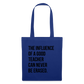 Teacher influence - Stoffbeutel - Royalblau