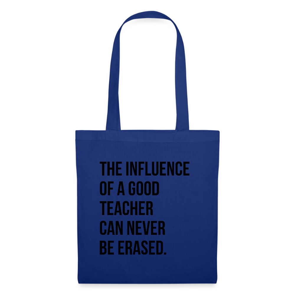 Teacher influence - Stoffbeutel - Royalblau