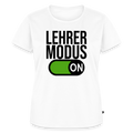 Lehrer Modus on - Frauen Premium T-Shirt - Weiß
