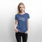 Grammatik - Frauen Premium T-Shirt - Taubenblau