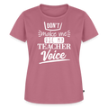 Teacher Voice - Frauen Premium T-Shirt - Mauve