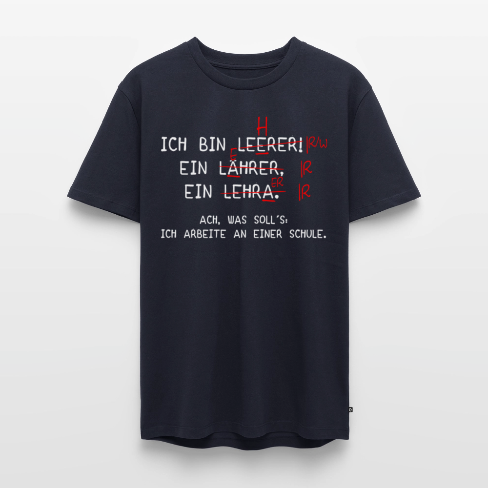 Ich bin Leerer - Männer Premium T-Shirt - Navy