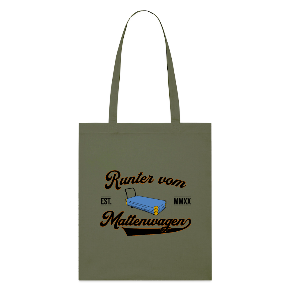 Mattenwagen - Bio-Stoffbeutel - Khaki