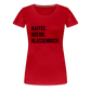 Kaffee, Kreide. Klassenbuch. - Frauen Premium T-Shirt - Rot