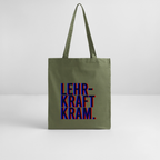 Lehrkraftkram -  Bio-Stoffbeutel - Khaki