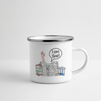 I am fine! - Emaille-Tasse - Weiß