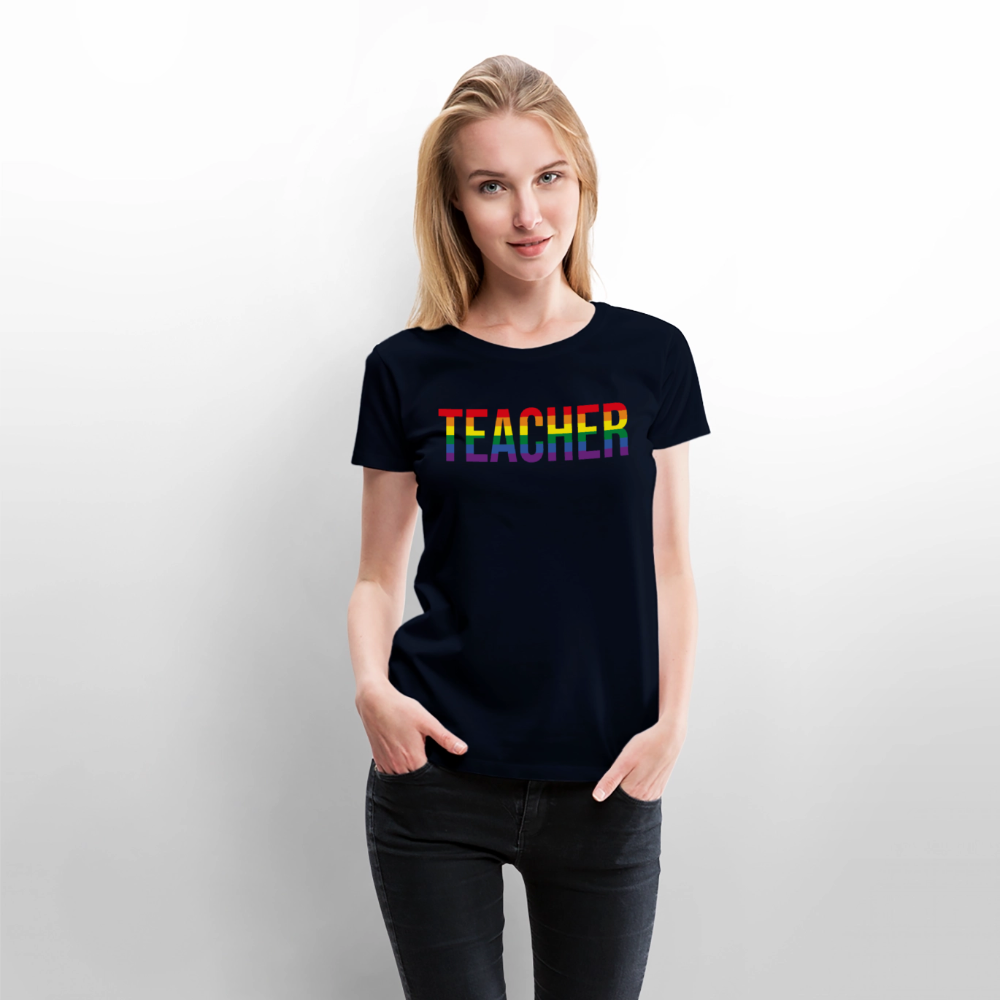 Teacher - Frauen Premium T-Shirt - Navy