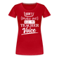 Teacher Voice - Frauen Premium T-Shirt - Rot