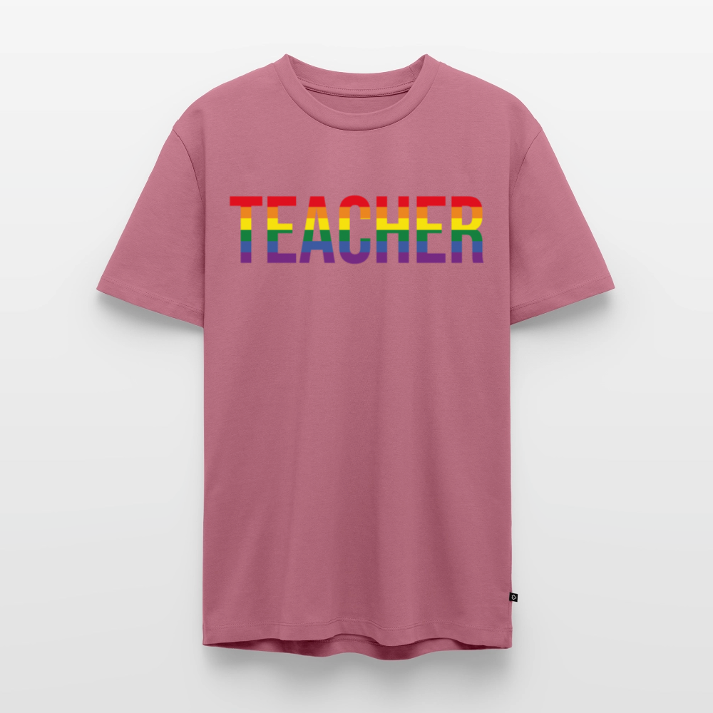 Teacher - Männer Premium T-Shirt - Mauve