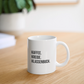 Kaffee. Kreide. Klassenbuch - Tasse - Weiß