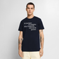 Grammatik - Männer Premium T-Shirt - Navy
