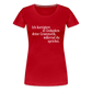 Grammatik - Frauen Premium T-Shirt - Rot