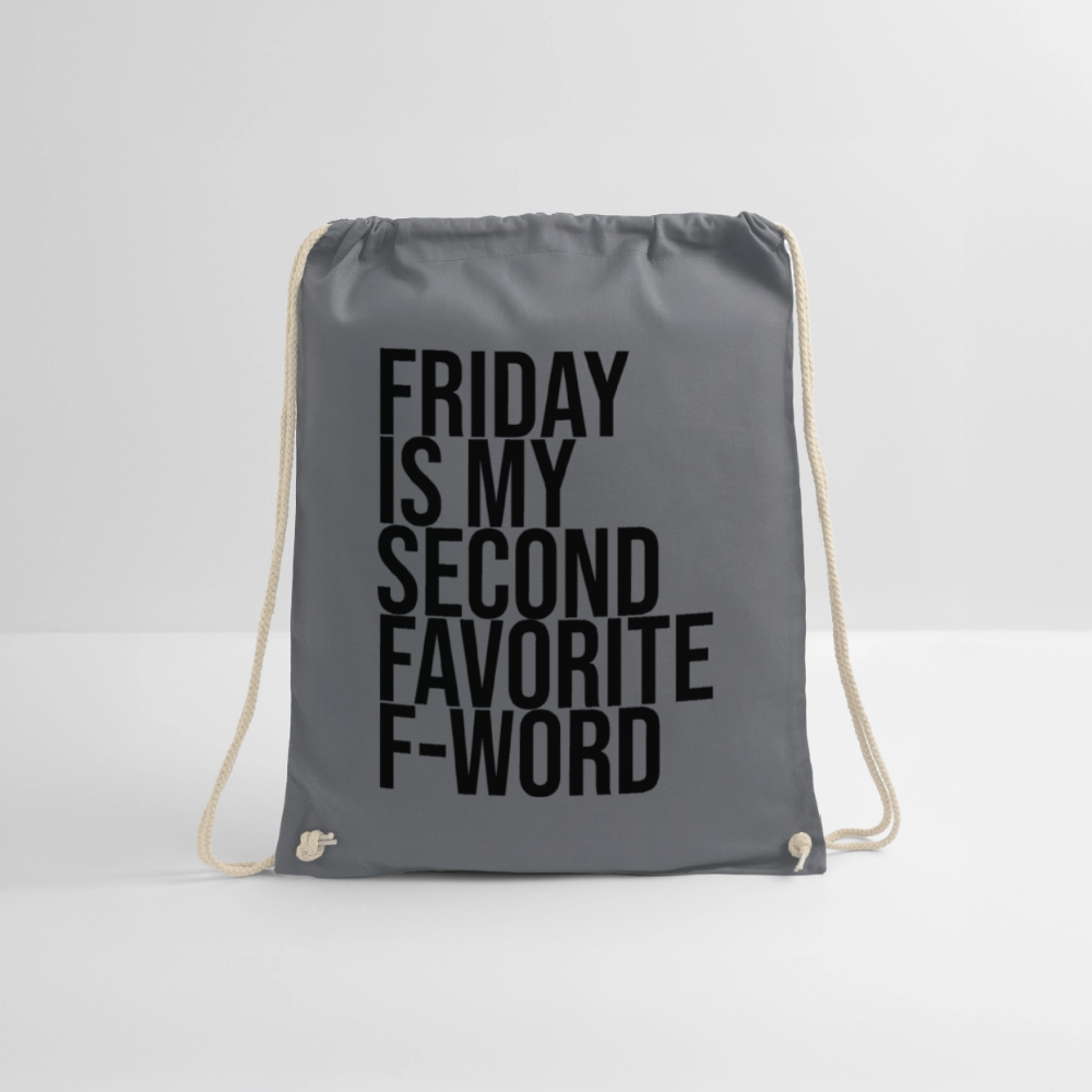 F-Word - Turnbeutel - Grau