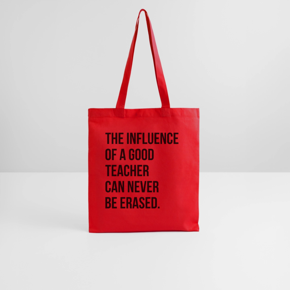Teacher influence - Stoffbeutel - Rot