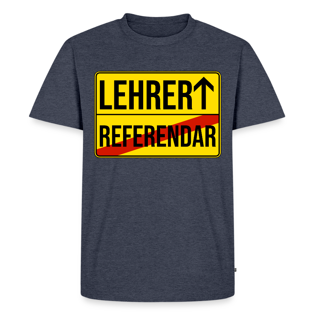 Lehrer - Männer Premium T-Shirt - Jeansblau 