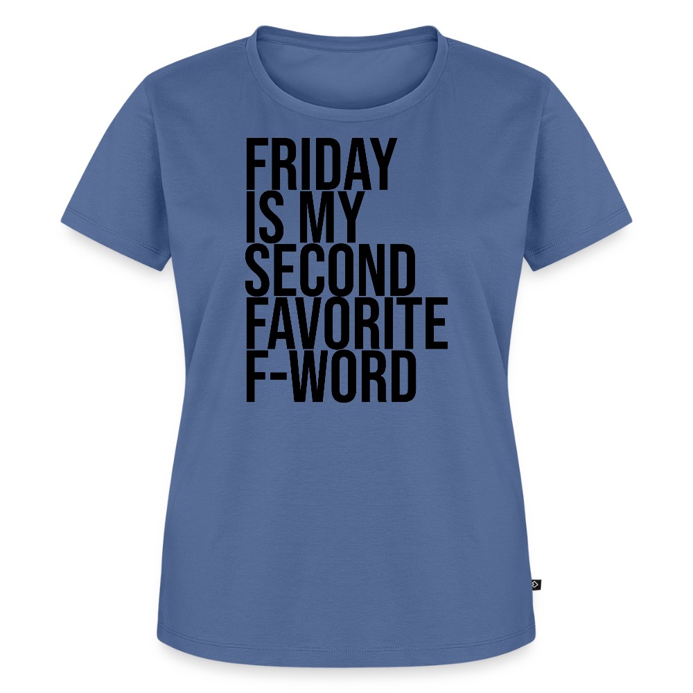 F-Word - Frauen Premium T-Shirt - Taubenblau