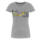 Best Teacher Ever - Frauen Premium T-Shirt - Grau meliert