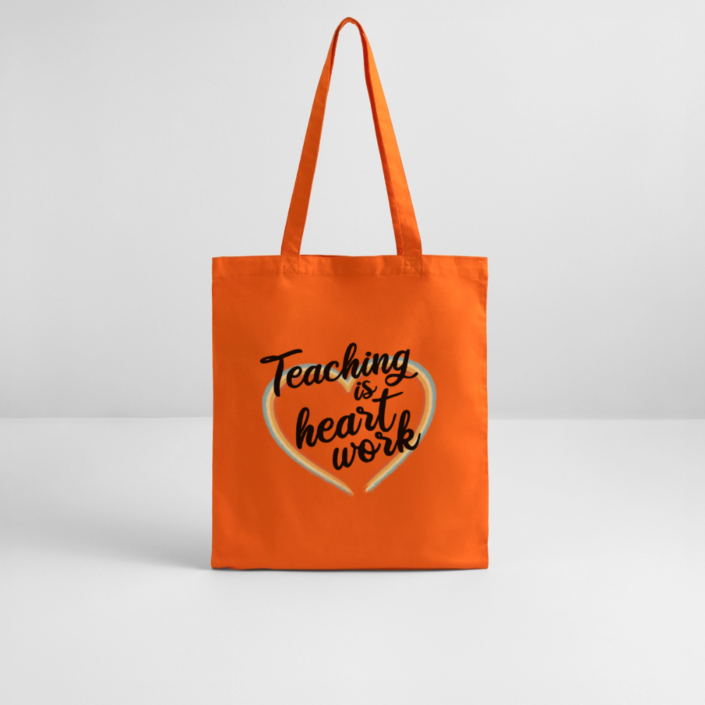 teaching - Bio-Stoffbeutel - Tieforange