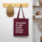 Teacher influence - Stoffbeutel - Burgunderrot
