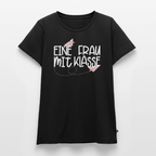 Eine Frau mit Klasse - Frauen Premium T-Shirt - Schwarz