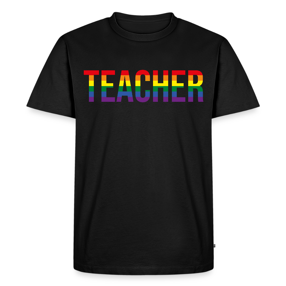 Teacher - Männer Premium T-Shirt - Schwarz