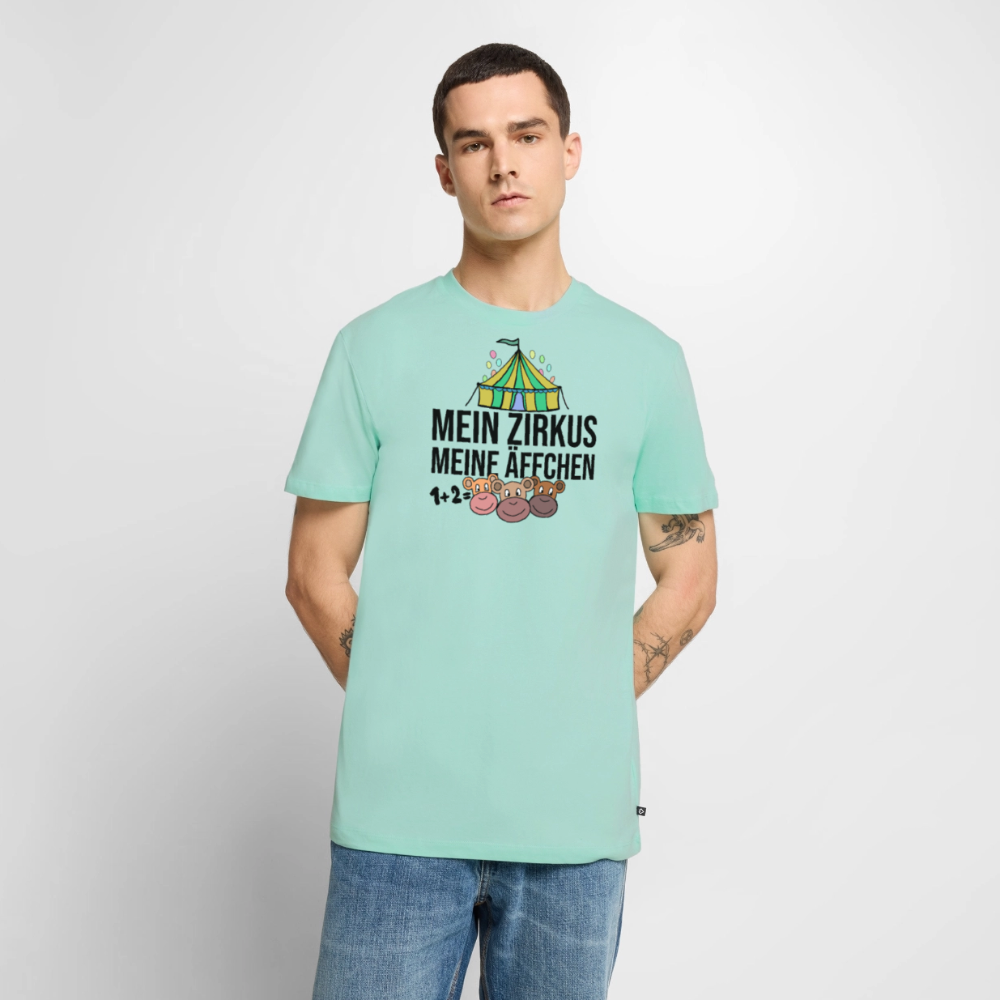 Mein Zirkus - Männer Premium T-Shirt - Mint 