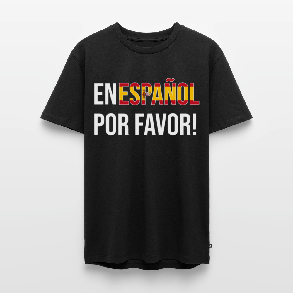 En Espanol por favor! - Männer Premium T-Shirt - Schwarz