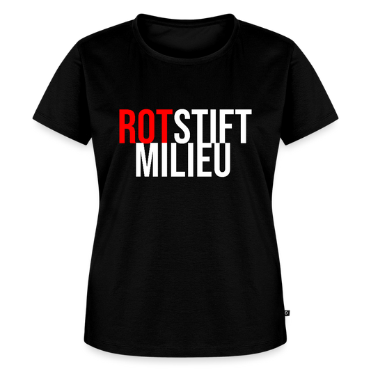 Rotstiftmilieu - Frauen Premium T-Shirt - Schwarz