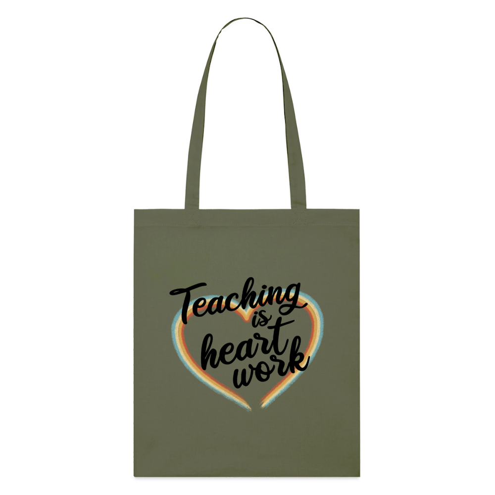 teaching - Bio-Stoffbeutel - Khaki