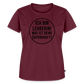 Superkraft - Frauen Premium T-Shirt - Burgunderrot