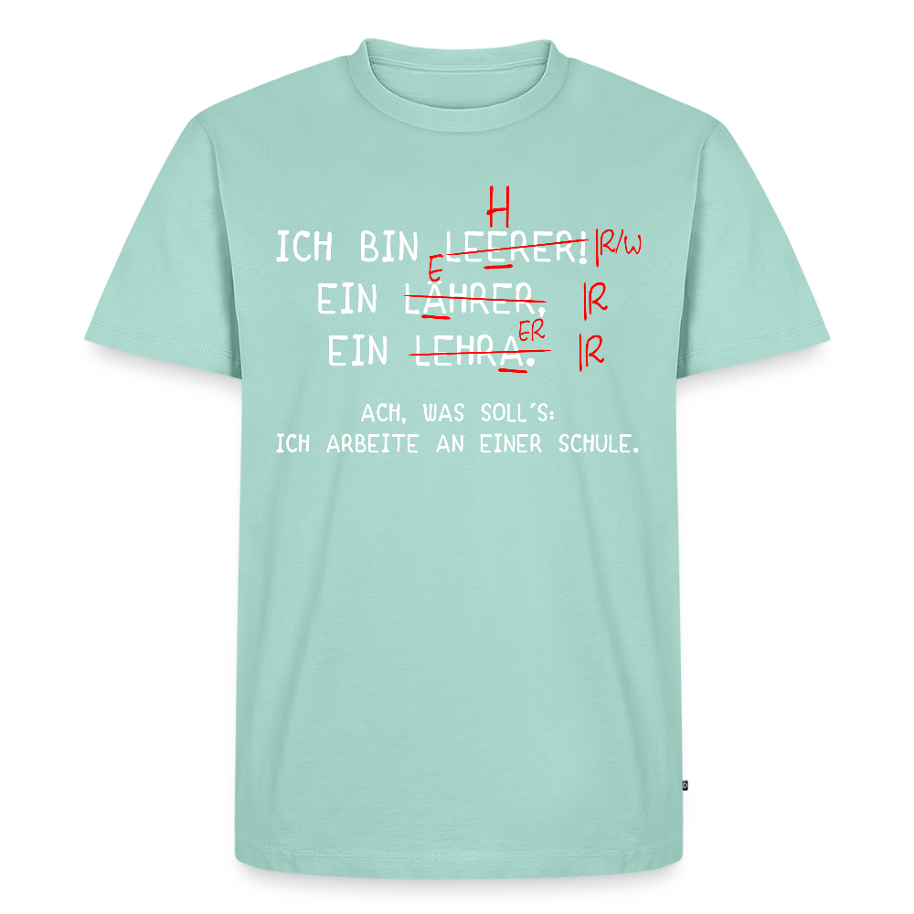 Ich bin Leerer - Männer Premium T-Shirt - Mint 