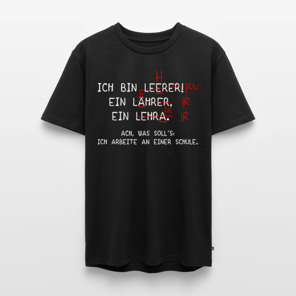 Ich bin Leerer - Männer Premium T-Shirt - Schwarz