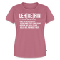 Leh-re-rin - Frauen Premium T-Shirt - Mauve
